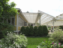 Ravintola Pohjakulma, saaristolais ruokapöytä.